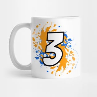 Ricciardo Driver Number Mug